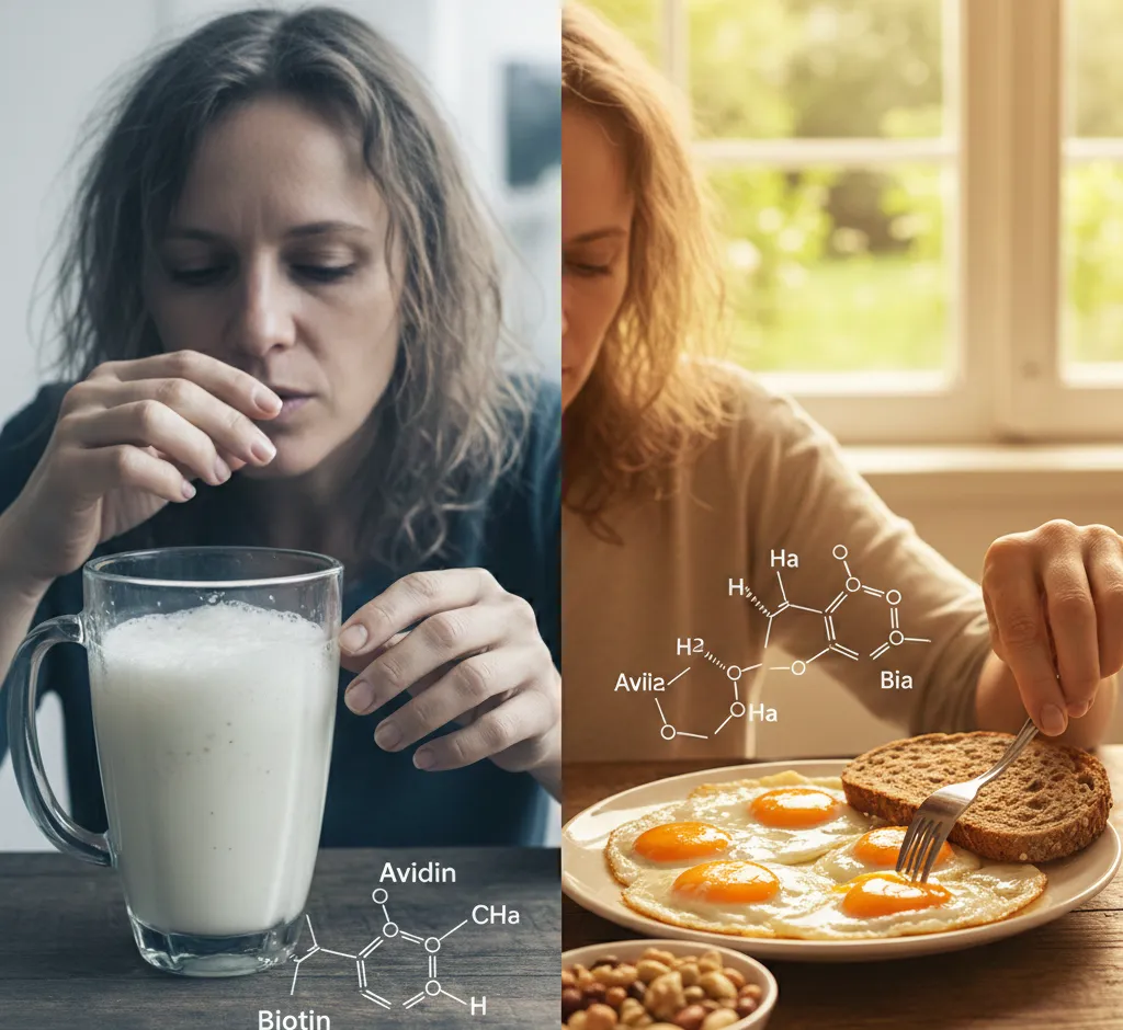 Biotin Deficiency from Raw Eggs: Causes, Symptoms, and Safe Intake Guidelines