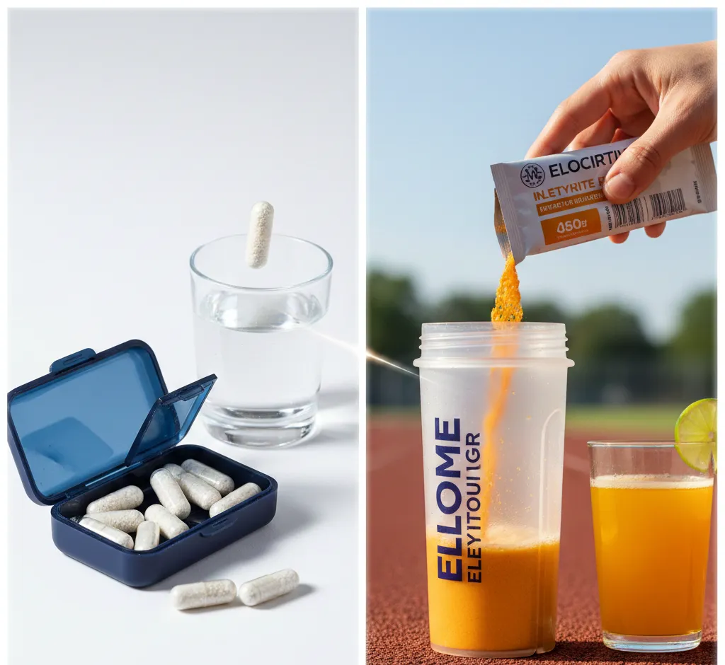 Electrolyte Capsules vs Powder: Which Is Better for Hydration and Performance?