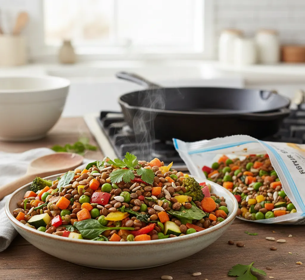 Fiber-Rich Frozen Lentil Vegetable Blends: Nutrition, Convenience, and Creative Ways to Use Them