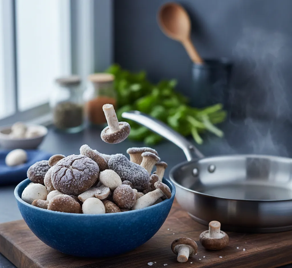 Frozen Mushrooms: Umami Flavor Without Spoilage