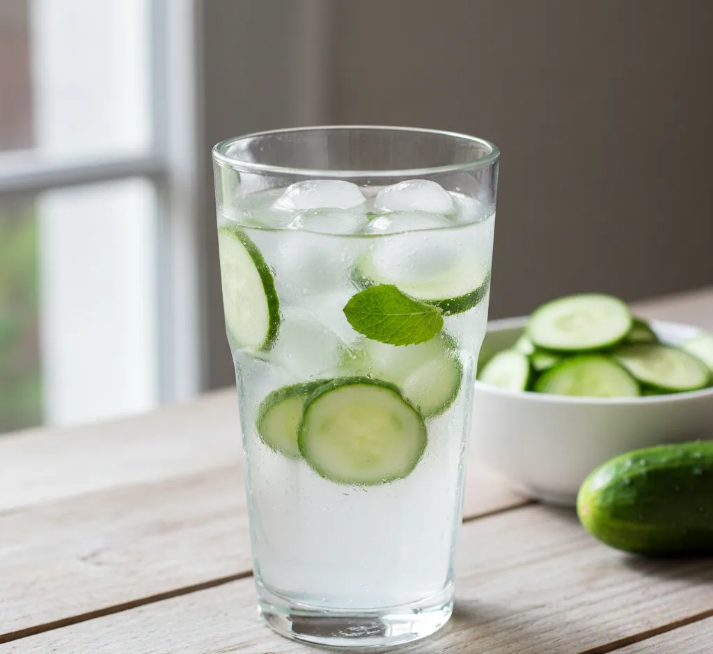 Hydration Boost with Frozen Cucumber Slices: A Simple, Refreshing Wellness Ritual