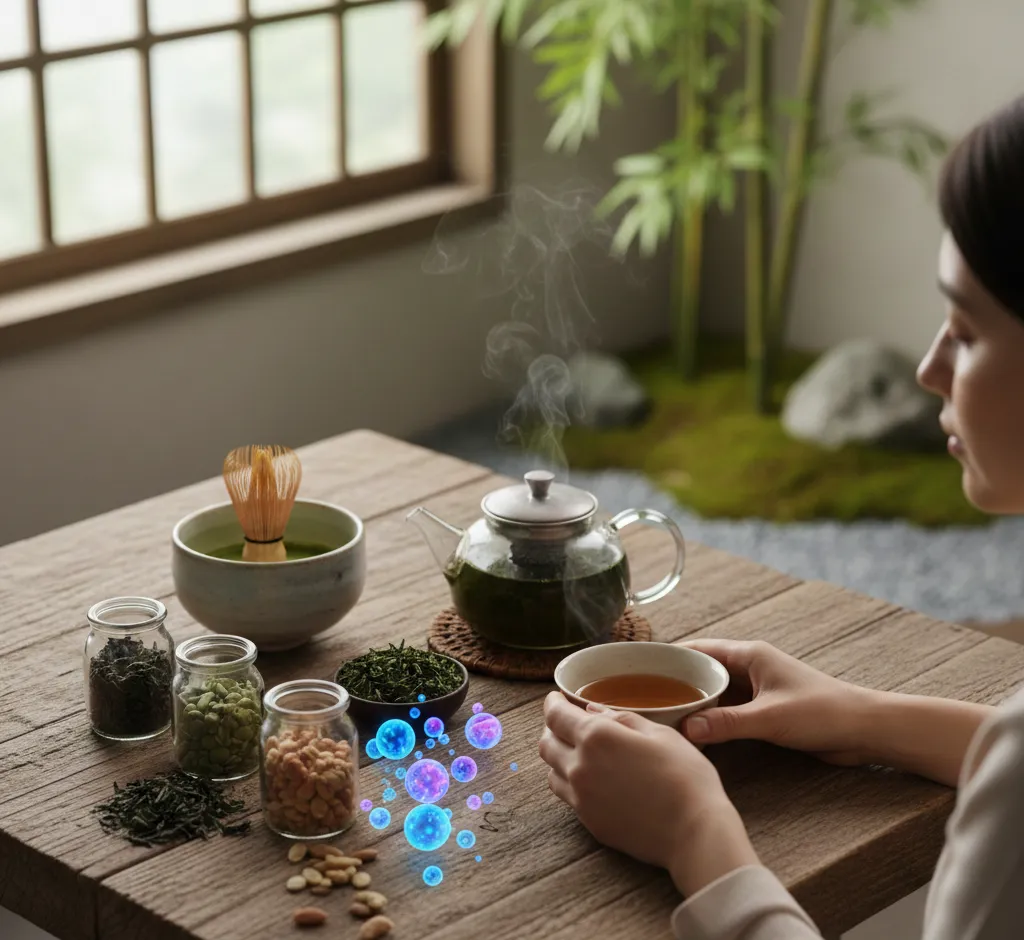 Japanese Tea and Gut Health: How Matcha and Green Tea Support Your Microbiome