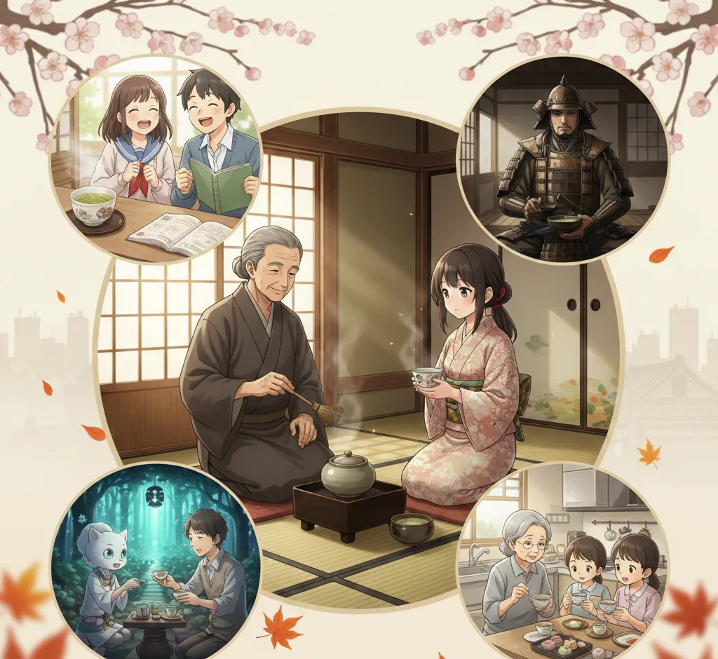 Japanese Tea in Anime and Manga: Culture, Symbolism, and Storytelling in Every Cup
