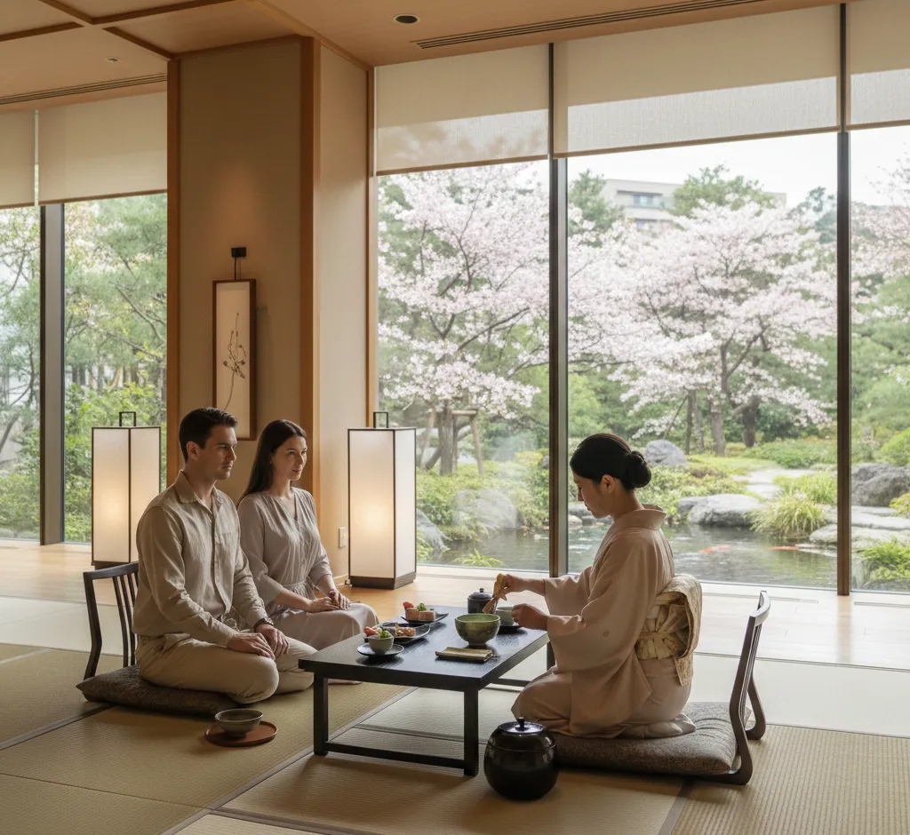 Japanese Tea in Luxury Hotels: From Ceremonial Art to Five-Star Experience