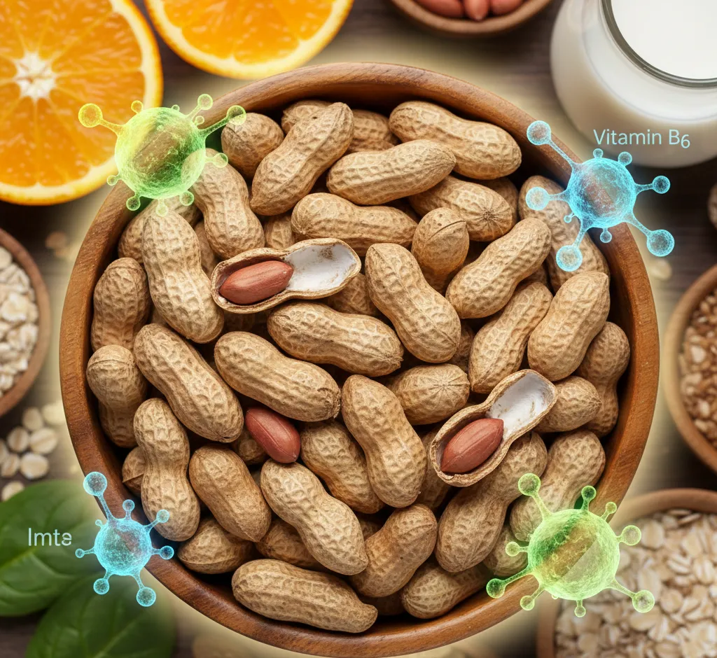 Peanuts and Vitamin B6: How This Simple Snack Supports Your Immune System