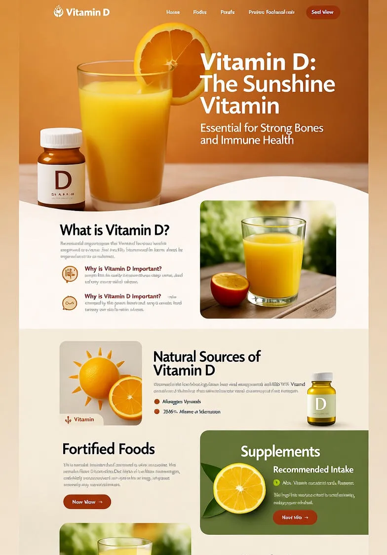 The Surprising Role of Vitamin D in Your Morning Juice: Benefits and How to Get More