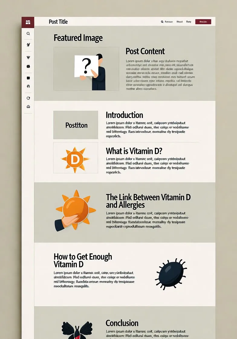 Unlocking the Connection: How Vitamin D Influences Allergies and Your Health