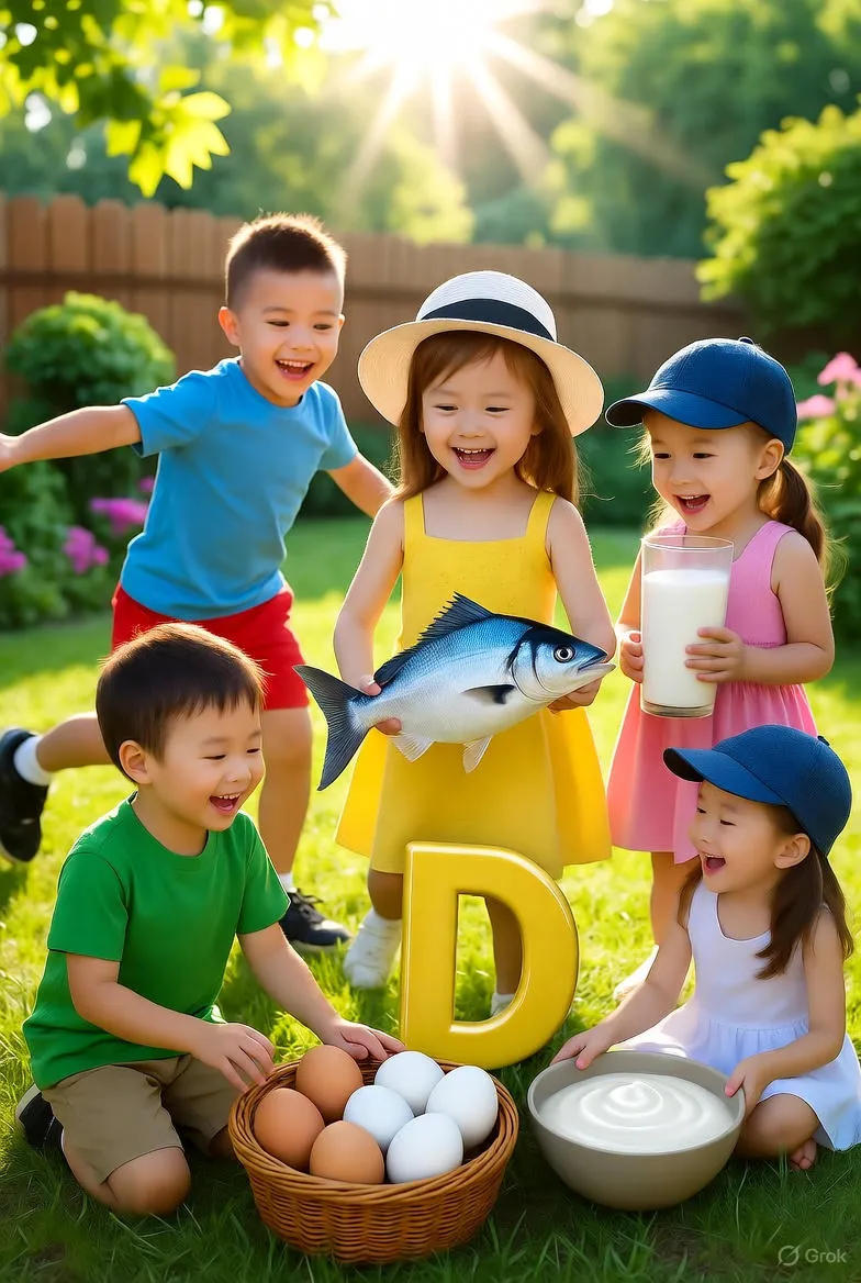 Unlocking the Sunshine Vitamin: A Comprehensive Guide to Vitamin D for Children's Health and Growth