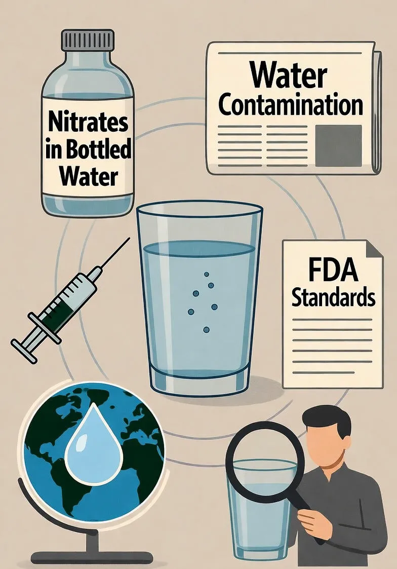 Unveiling the Hidden Risks: Nitrates in Bottled Water and What It Means for Your Health