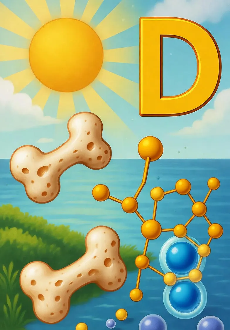 Vitamin D and Metabolism: The Sunshine Vitamin's Vital Role in Energy, Glucose, and Bone Health